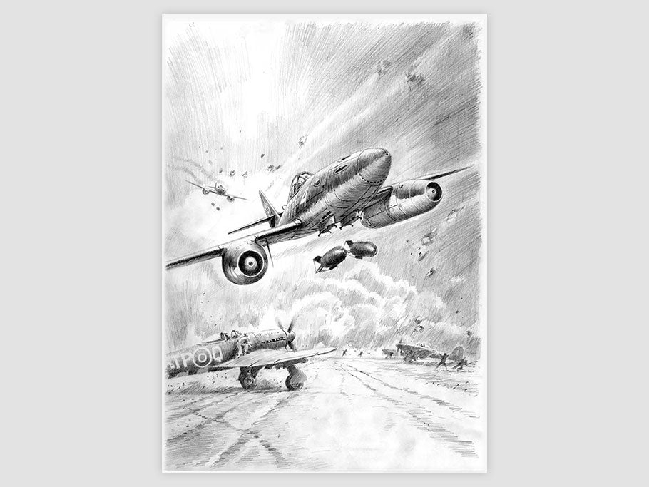 Me 262A - dessin original