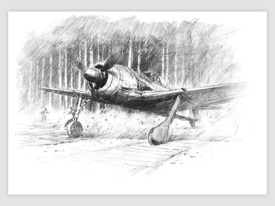 Fw 190A - dessin original