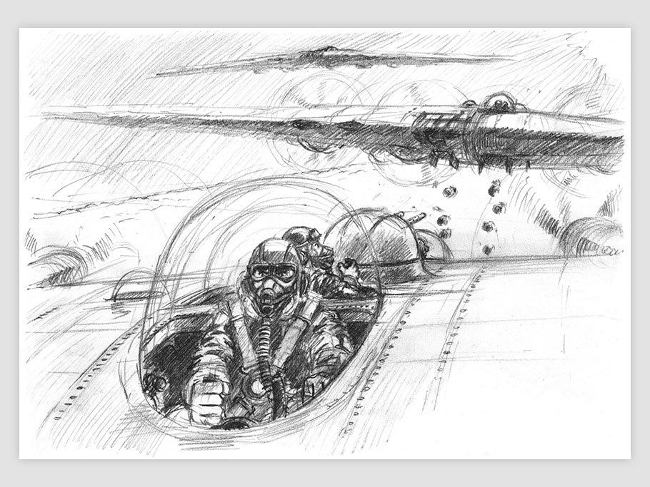 XB-35 - dessin original