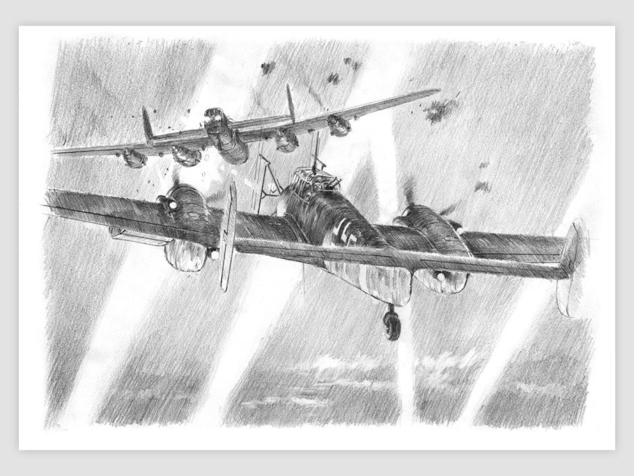 Bf 110 - dessin original