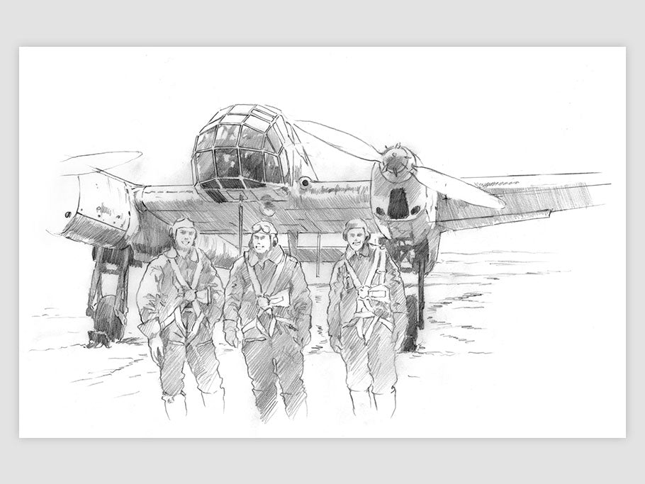 Fw 189 - dessin original