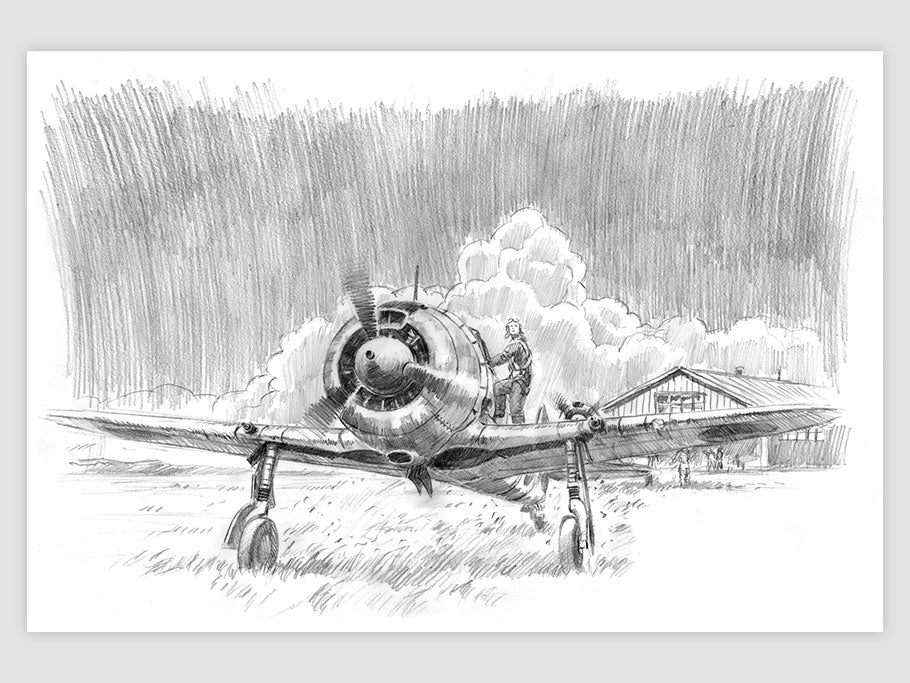 Tojo - dessin original