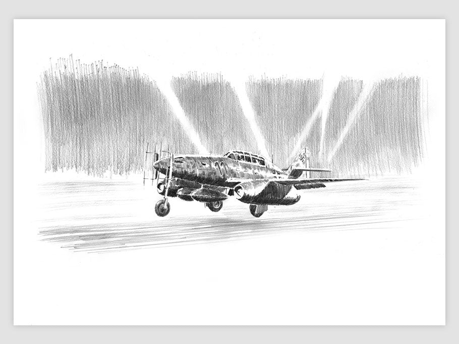 Me 262 - dessin original
