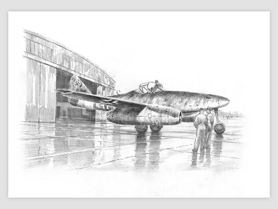 Me 262 - dessin original