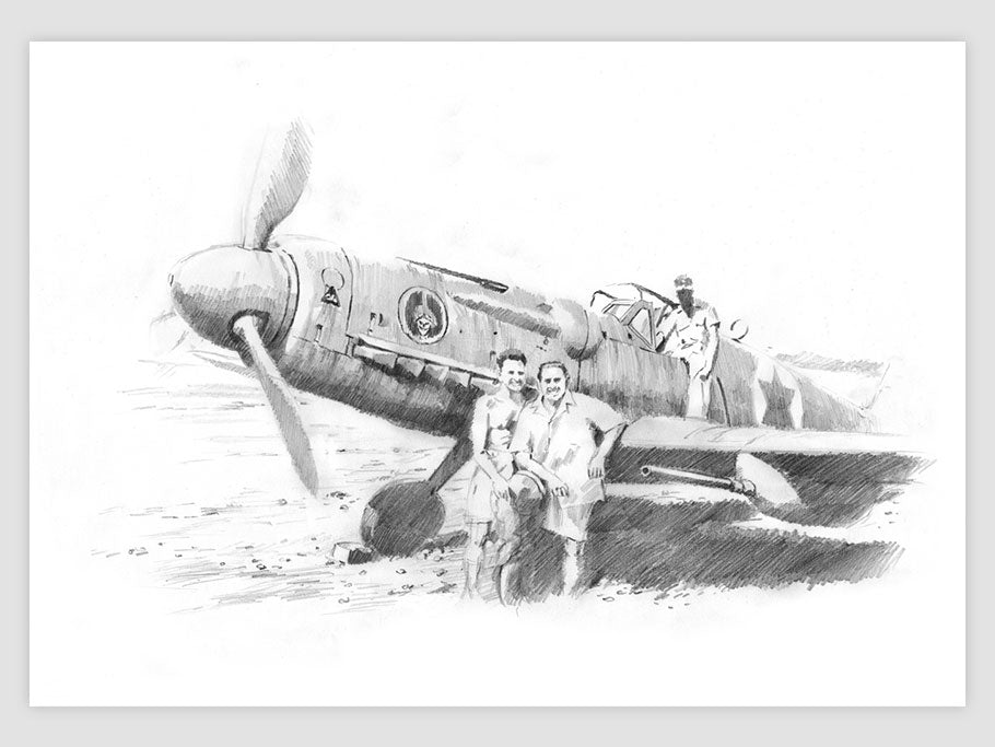 Mezek - dessin original