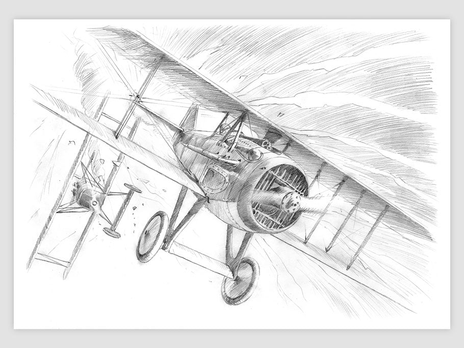 Spad - dessin original