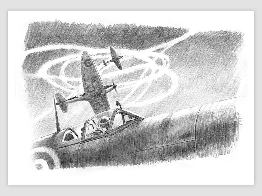 Spitfire - dessin original