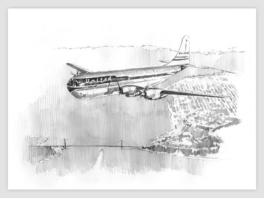Stratocruiser - dessin original