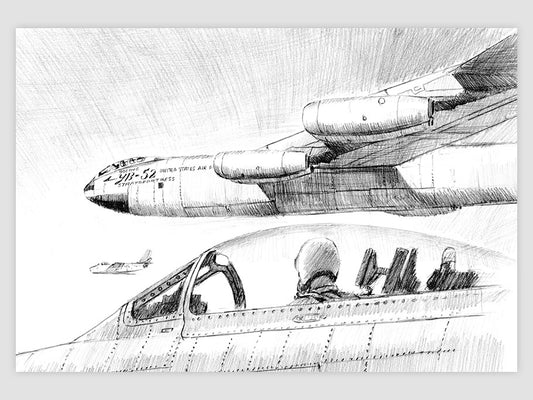 F-86 et B-52