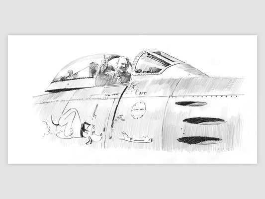 F-86 pilote