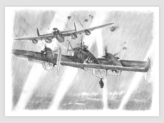 Bf 110 - dessin original